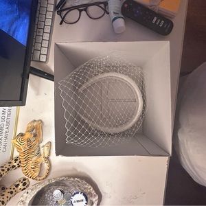 Birds cage wedding veil handmade from England